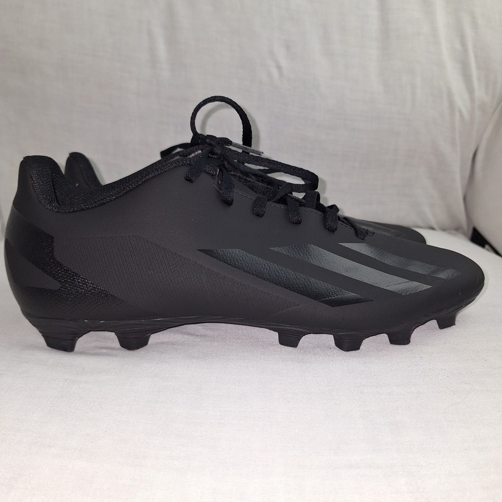 Adidas X Crazyfast.4 GY7433 Black Athletic Synthetic Soccer Cleats Mens 10.5 - Picture 8 of 12